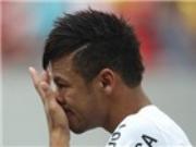 Neymar khóc nức nở trong trận đấu cuối cùng cho Santos