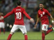 ĐT Anh thủ hoà Brazil tại thánh địa Maracana