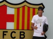 Neymar hồ hởi ra mắt Barcelona