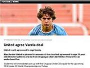 Chính thức: Man Utd chiêu mộ thành công Varela