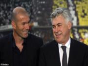 Zidane chính thức thành “phó tướng” của Carlo Ancelotti