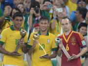 Neymar giành “Quả bóng vàng” Confederations Cup 2013