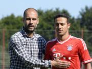 Thiago hào hứng khi được tái ngộ Pep Guardiola