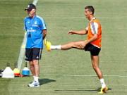 Ronaldo đã sẵn sàng chinh phục Ancelotti