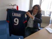 Cavani sẽ mặc áo số 9 ở PSG: Số 9 lấy chỗ số 10?