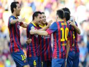 "Vương triều" Martino tại Barca được mở đầu bằng thắng lợi tưng bừng 7-0