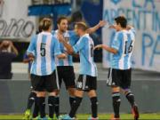 Vắng Messi, Argentina thắng nhẹ Italia