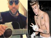 Dani Alves đàn hát hay hơn cả... Justin Bieber