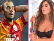 Vợ Sneijder kêu oan