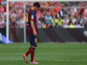 Barca lo lắng trước El Clasico: Messi nghỉ 3 tuần