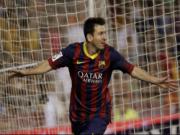 Messi lập hat-trick, Barca hạ gục Valencia