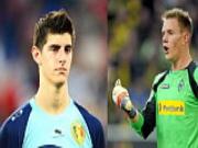 Barca tìm người thay Valdes: Courtois so găng cùng Ter Stegen