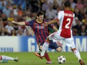 Messi chinh phục thêm một kỷ lục ở Champions League