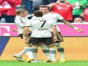 Mandzukic và Ribery lập công, Bayern Munich hạ gục Hannover