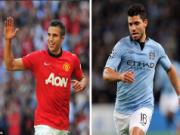 Aguero - Van Persie: Cuộc so tài thượng đỉnh tai Etihad