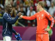 "Neuer là khắc tinh của vua đá phạt đền Balotelli"