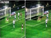 Pha bỏ lỡ cơ hội không tưởng của Robinho