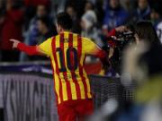 Messi lập cú đúp, Barca hùng dũng vào tứ kết cúp Nhà vua