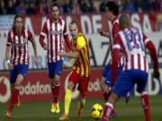 Điểm nhấn Atletico - Barca: Messi và Neymar đá chính cũng chẳng thay đổi được gì