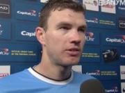 Man City thắng quá đậm, Dzeko quên cả tỷ số