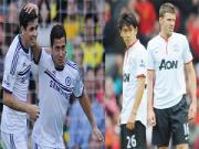 Hàng tiền vệ Chelsea và M.U: Khác biệt như ngày và đêm