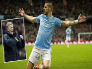 Sát thủ Negredo lẽ ra đã là học trò của David Moyes