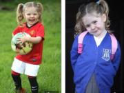 Fan nhí đáng yêu của M.U khóc lóc vì phải mặc áo màu Xanh giống Man City