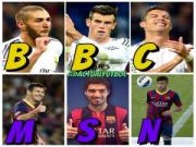 "Đinh ba" BBC trên cơ "tam tấu" MSN