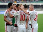 Hellas Verona 1-3 AC Milan: Lên đời cùng Honda