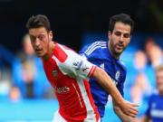 Mấu chốt đại chiến Chelsea-Arsenal: Fabregas vượt trội Ozil