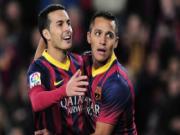 Arsenal chỉ mua Alexis Sanchez vì… hụt Pedro Rodriguez