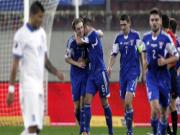 ĐẠI ĐỊA CHẤN tại VL Euro 2016: Cựu vương Hy Lạp chết dưới tay "siêu nhược tiểu"