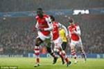 Arsenal 2-0 Dortmund: Sanogo và Sanchez tỏa sáng, Pháo thủ giành trọn 3 điểm trên sân nhà