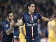 PSG 1-0 Apoel Nicosia: Bàn thắng siêu nhanh của Cavani