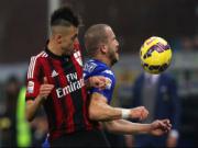 Sampdoria 2-2 AC Milan: Rượt đuổi kịch tính
