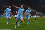 Roma 0-2 Man City: "Vua nước Anh" hiên ngang bước vào vòng 1/8 Champions League