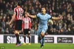 Sunderland 1-4 Man City: Chiến thắng dễ dàng của nhà ĐKVĐ