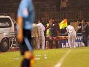 Thêm một cầu thủ V-League bị đạp gãy xương ống chân