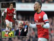 Đường binh của Wenger: Phế Ox, dùng Rosicky!