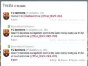 Twitter của Barca bị quân đội điện tử Syria tấn công
