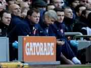 Arsene Wenger "buồn thúi ruột" sau thất bại kinh hoàng trước Liverpool