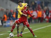 Wenger mất Ozil vài tuần vì chấn thương dây chằng