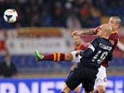 Inter và AS Roma níu chân nhau trong trận hòa tai hại