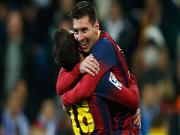 Messi và Iniesta đại náo Bernabeu