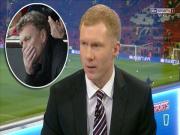 Huyền thoại Paul Scholes chỉ trích Fellaini, bảo vệ Moyes