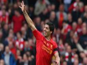 Màn đóng kịch khôi hài của Luis Suarez