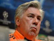 HLV Carlo Ancelotti đặt mục tiêu ghi bàn vào lưới Bayern