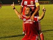 Hàng công tỏa sáng, B.Bình Dương đánh bại ĐT Long An