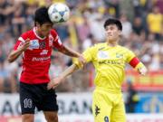 SL Nghệ An mất điểm phút bù giờ