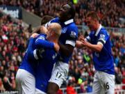 Everton hất Arsenal khỏi Top 4